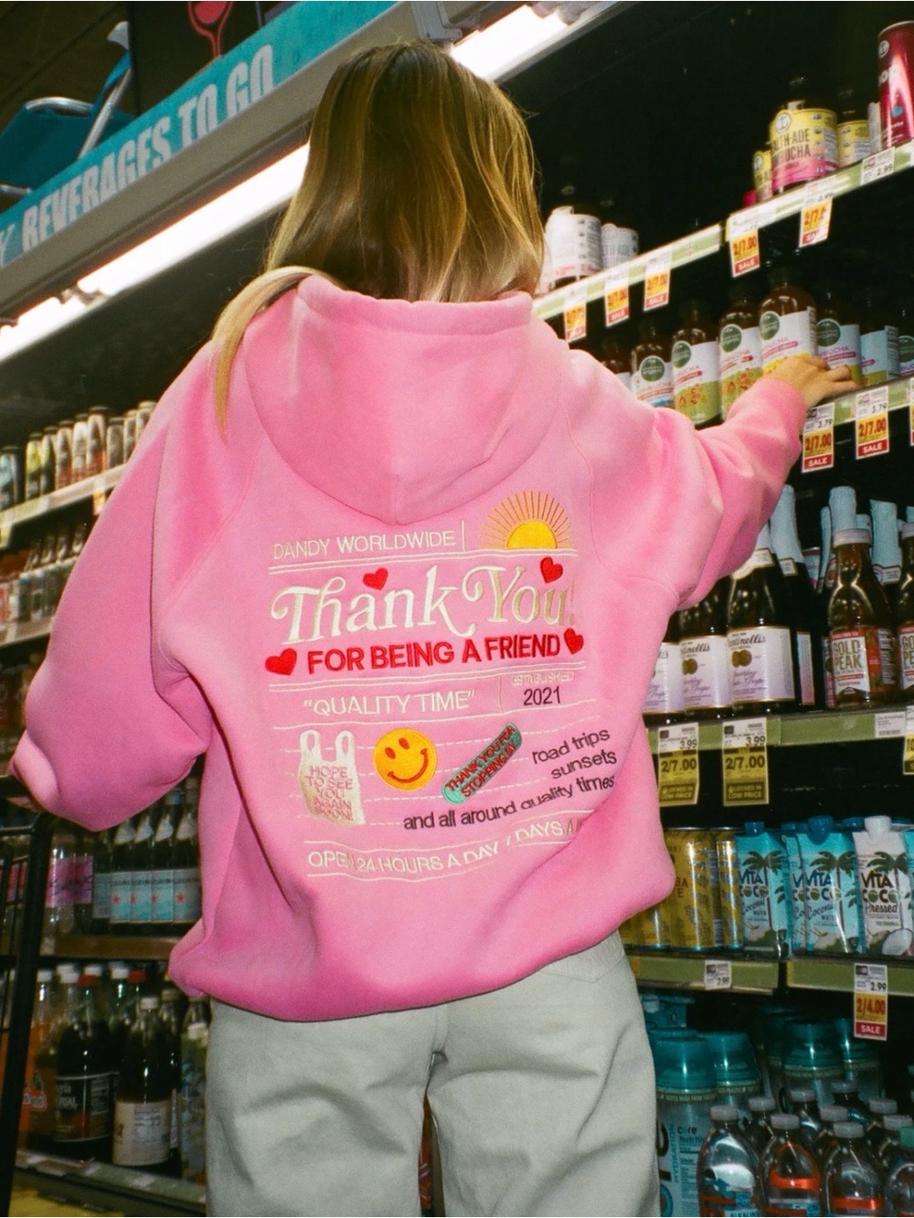Dandy Worldwide Quality Time Hoodie